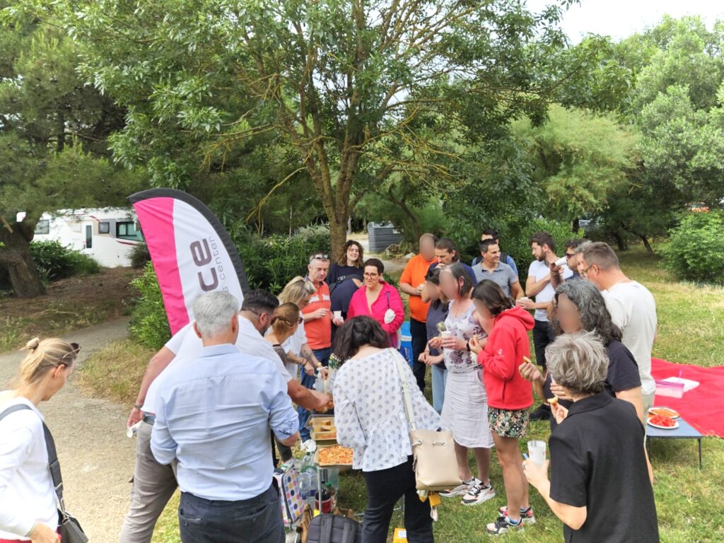 Pique-Nique, Clients, BtoB, Evénement, S-PACE, Centre d&#039;affaires, Coworking, La Rochelle, Les Minimes, Vue Mer