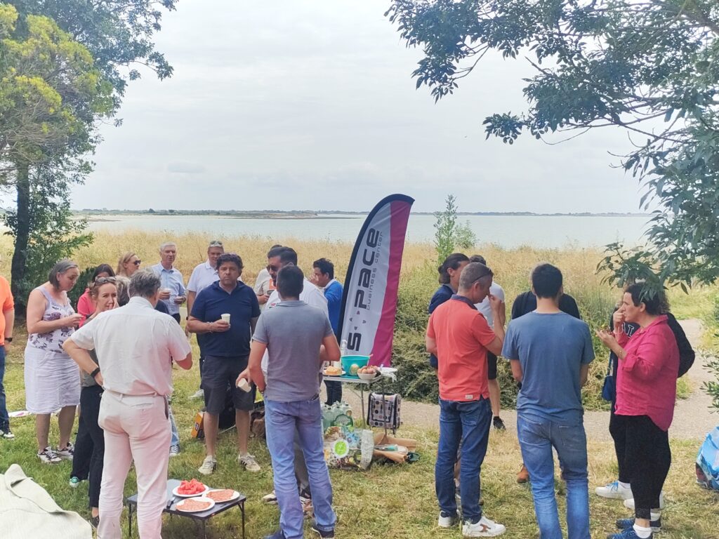 Pique-Nique, Clients, BtoB, Evénement, S-PACE, Centre d&#039;affaires, Coworking, La Rochelle, Les Minimes, Vue Mer
