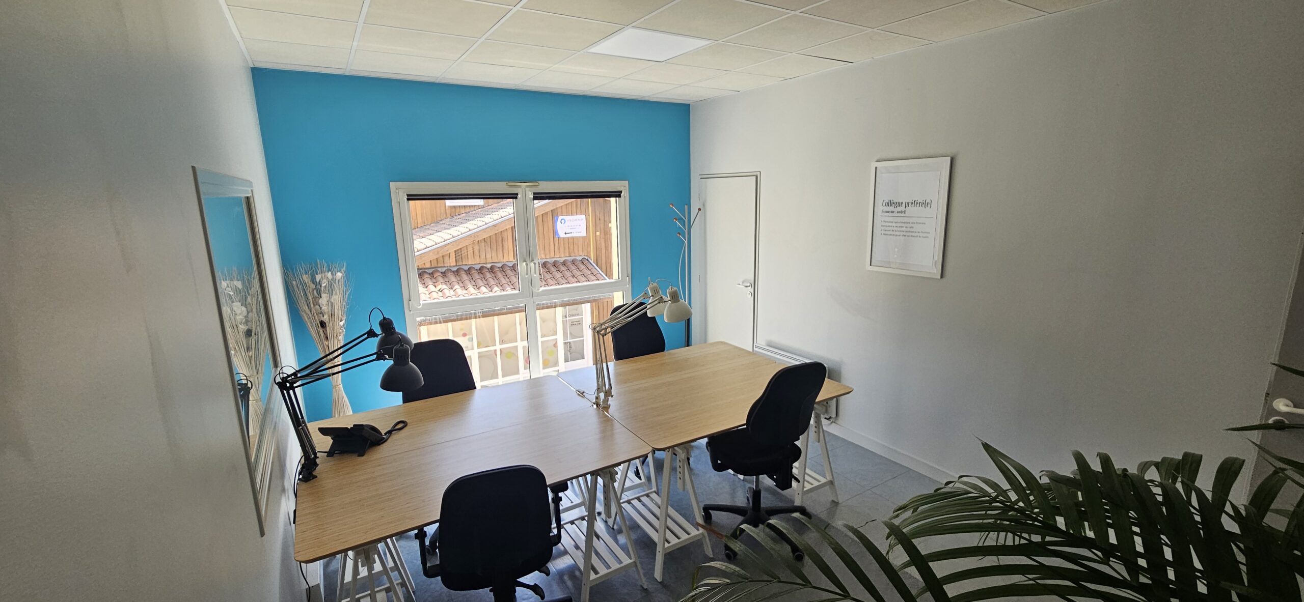 location bureau la Rochelle 3-4 postes 19m2