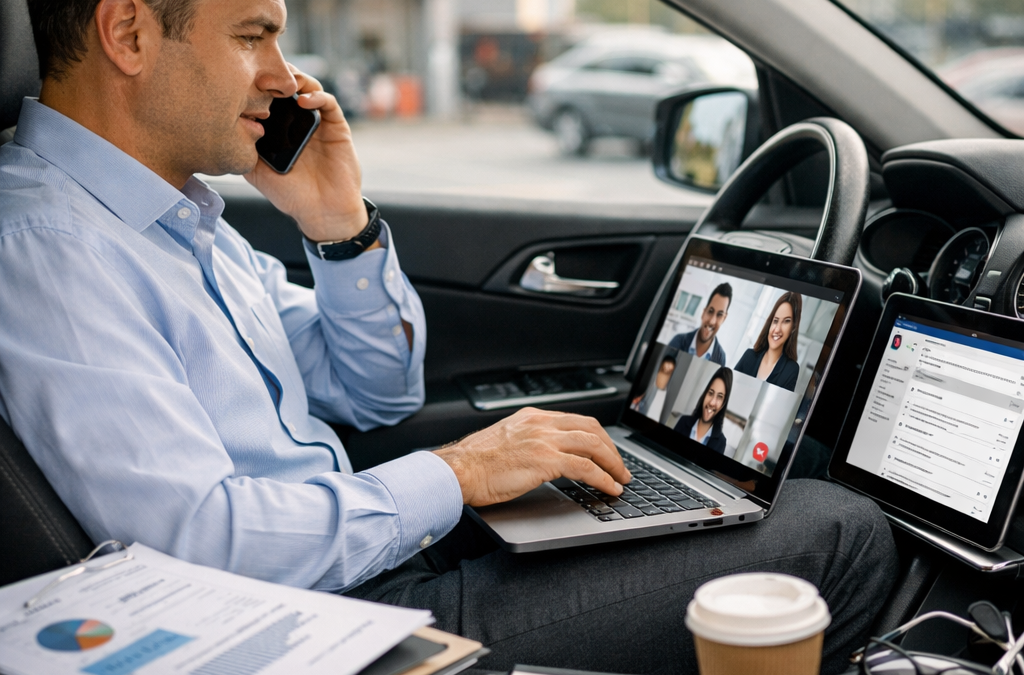 Commercial itinérant : où trouver un vrai bureau entre deux rendez-vous ?
