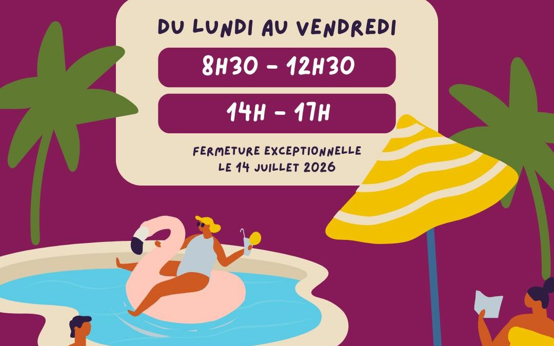Horaires d&rsquo;été 2026 : S-PACE reste à vos côtés tout l&rsquo;été !