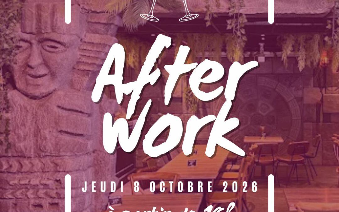 AFTERWORK S-PACE : RDV le 8 octobre au Temple !